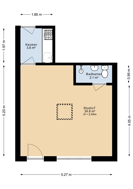 mediumsize floorplan